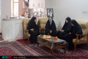 دیدار رئیس و اعضای جهاد‌دانشگاهی قم با خانواده شهیدان «موسوی»