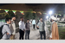 بازدید دانشجویان دانشکدگان فارابی دانشگاه تهران از باغ موزه دفاع مقدس