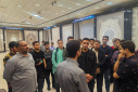 بازدید دانشجویان دانشکدگان فارابی از کارخانه فرش بزرگمهر کاشان