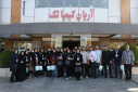 دانشجویان دانشکدگان فارابی دانشگاه تهران از بزرگترین کارخانه آرایشی و بهداشتی خاورمیانه بازدید کردند