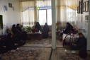 تکریم خانواده شهید آقازاده نژاد توسط کارکنان جهاد دانشگاهی استان قم
