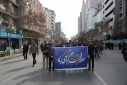 حضور  کارمندان جهاددانشگاهی قم همگام با مردم ایران در راهپیمایی پرشکوه ۲۲ بهمن در مشهد مقدس