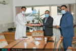 رئیس جهاد دانشگاهی قم از رئیس دانشکده دندانپزشکی تقدیر کرد