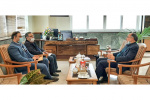 رئیس جهاد دانشگاهی قم با معاون سیاسی، امنیتی و اجتماعی استانداری دیدار کرد