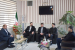 رئیس جهاددانشگاهی استان قم با علیرضا گلچین فرماندار شهرستان کهک دیدار و  گفتگو کرد