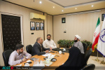 دبیر کانون فرهنگی هنری مساجد استان قم با رئیس جهاددانشگاهی قم دیدار کرد