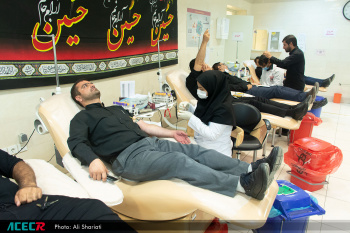 اهدای خون اعضای جهاد دانشگاهی استان قم