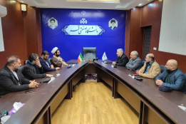 معارفه مدیر دفتر جدید جهاددانشگاهی قم در دانشگاه صنعتی