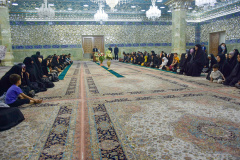 آیین غبارروبی نمادین بارگاه ملکوتی حضرت معصومه سلام الله علیها، به مناسبت ولادت حضرت فاطمه معصومه سلام الله علیها؛