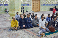 آیین غبارروبی نمادین بارگاه ملکوتی حضرت معصومه سلام الله علیها، به مناسبت ولادت حضرت فاطمه معصومه سلام الله علیها؛