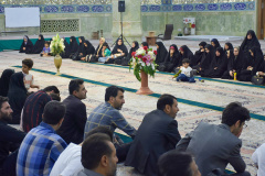 آیین غبارروبی نمادین بارگاه ملکوتی حضرت معصومه سلام الله علیها، به مناسبت ولادت حضرت فاطمه معصومه سلام الله علیها؛