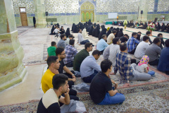آیین غبارروبی نمادین بارگاه ملکوتی حضرت معصومه سلام الله علیها، به مناسبت ولادت حضرت فاطمه معصومه سلام الله علیها؛