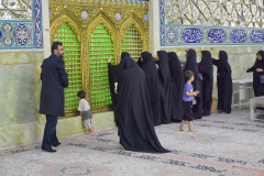 آیین غبارروبی نمادین بارگاه ملکوتی حضرت معصومه سلام الله علیها، به مناسبت ولادت حضرت فاطمه معصومه سلام الله علیها؛