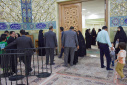 آیین غبارروبی نمادین بارگاه ملکوتی حضرت معصومه سلام الله علیها برگزار شد