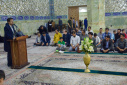 آیین غبارروبی نمادین بارگاه ملکوتی حضرت معصومه سلام الله علیها برگزار شد