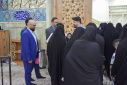 آیین غبارروبی نمادین بارگاه ملکوتی حضرت معصومه سلام الله علیها برگزار شد