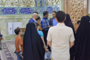 آیین غبارروبی نمادین بارگاه ملکوتی حضرت معصومه سلام الله علیها برگزار شد