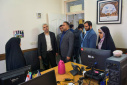 بازدید سرپرست جدید جهاددانشگاهی واحد استان قم از بخشهای مختلف این واحد
