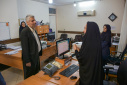 بازدید سرپرست جدید جهاددانشگاهی واحد استان قم از بخشهای مختلف این واحد