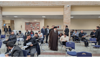 آزمون جذب تصدی منصب قضاوت در قم برگزار شد