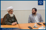 رئیس جهاددانشگاهی استان قم با رئیس موسسه اجتهاد دیدار و گفتگو کرد