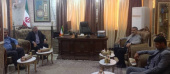 دیدار سرپرست جهاددانشگاهی قم با سرکنسولگری ایران در نجف اشرف