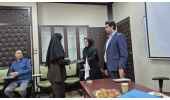 آیین تجلیل از اساتید مرکز زبان جهاددانشگاهی قم