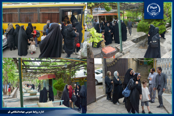برگزاری اردوی مادر فرزندی، به مناسبت تولد حضرت معصومه سلام الله علیها و روز دختر