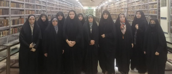 دانشجویان از کتابخانه ماندگار آیت الله مرعشی نجفی بازدید کردند