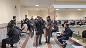 آزمون استخدامی سرایداری در قم برگزار شد